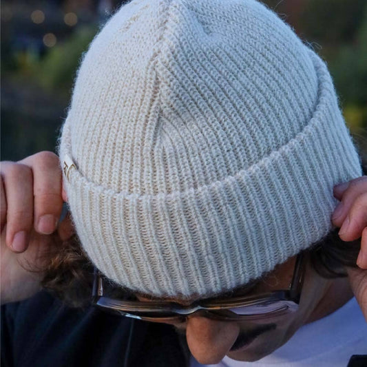 Rustek Alpaca Beanie | Cream