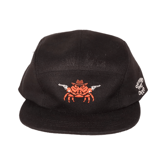 Defend the Deep Crabby Hemp Camp Cap | Black