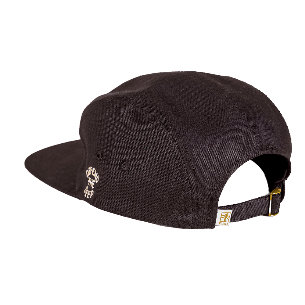 Defend the Deep Crabby Hemp Camp Cap | Black