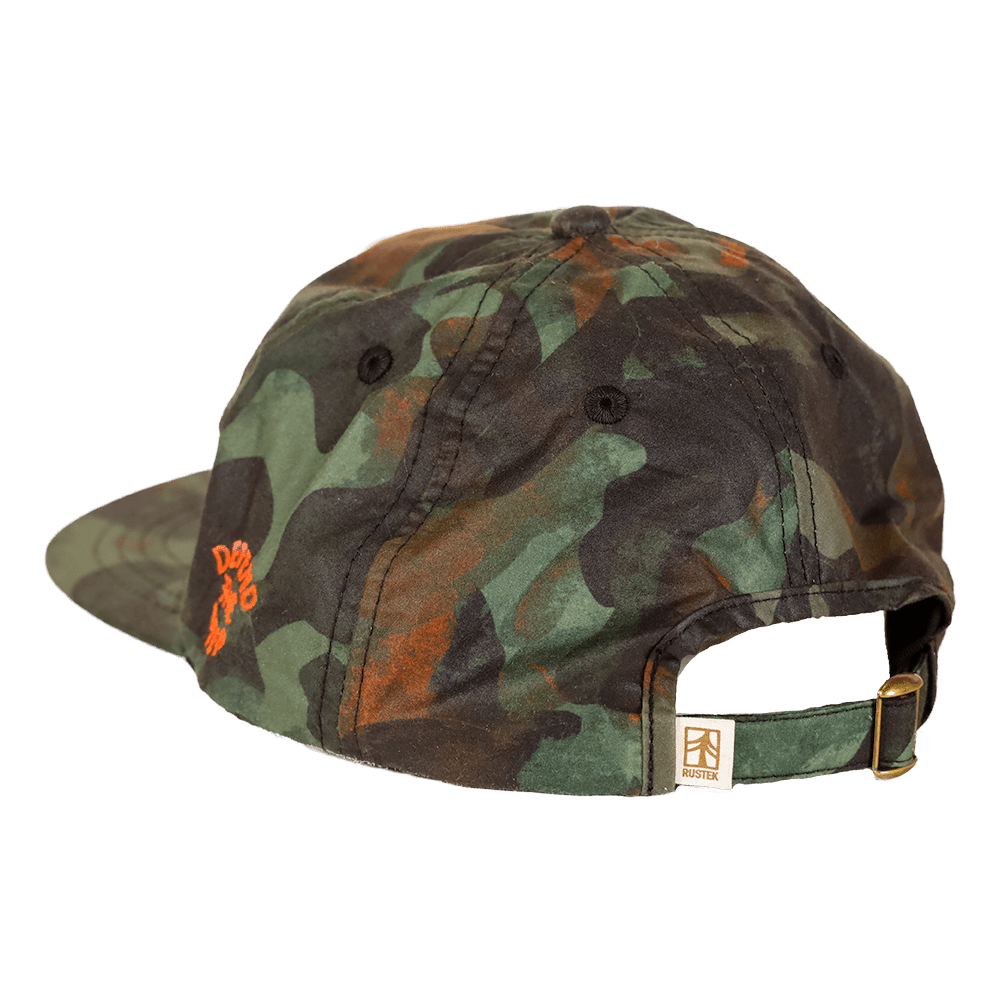 Defend the Deep Swordfish DryTek Waxed Canvas Strapback | Kelp Camo