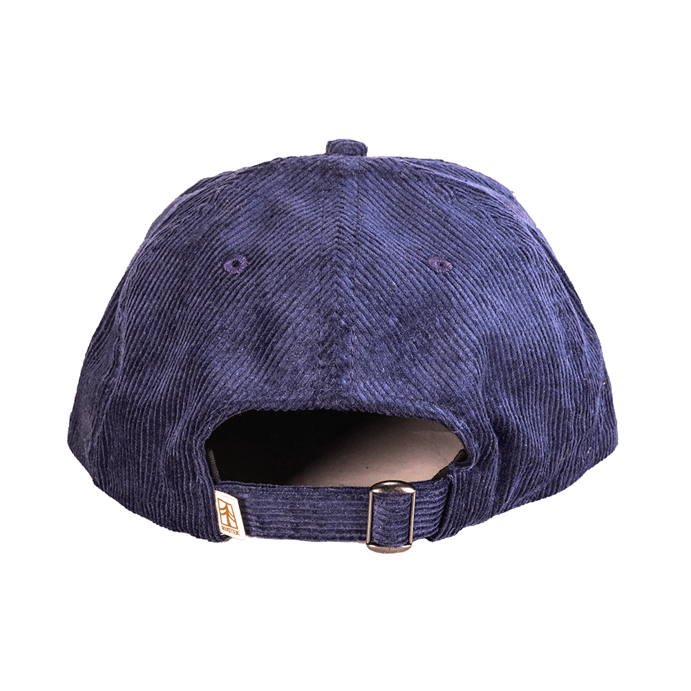 F*ck Plastic Hemp Corduroy Strapback | Blue