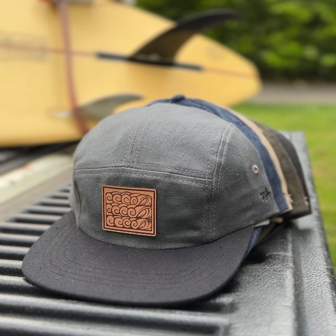 Going Left Hemp Camp Cap | Gray