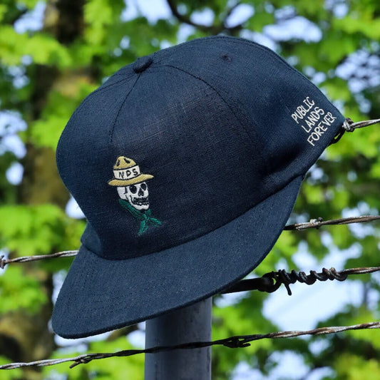 Public Lands Ranger 100% Hemp Strapback | Black