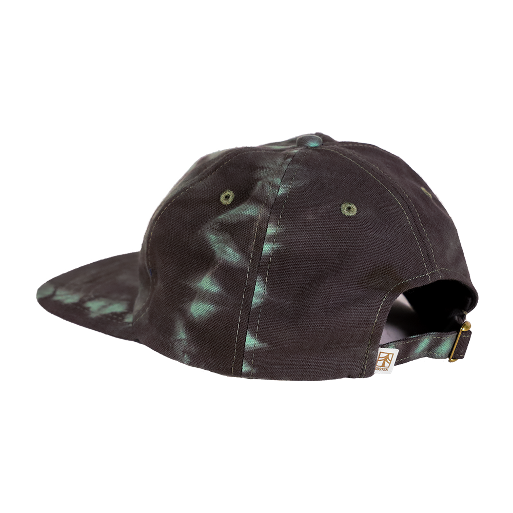 Leave No Trace Shibori Strapback | Green/Black