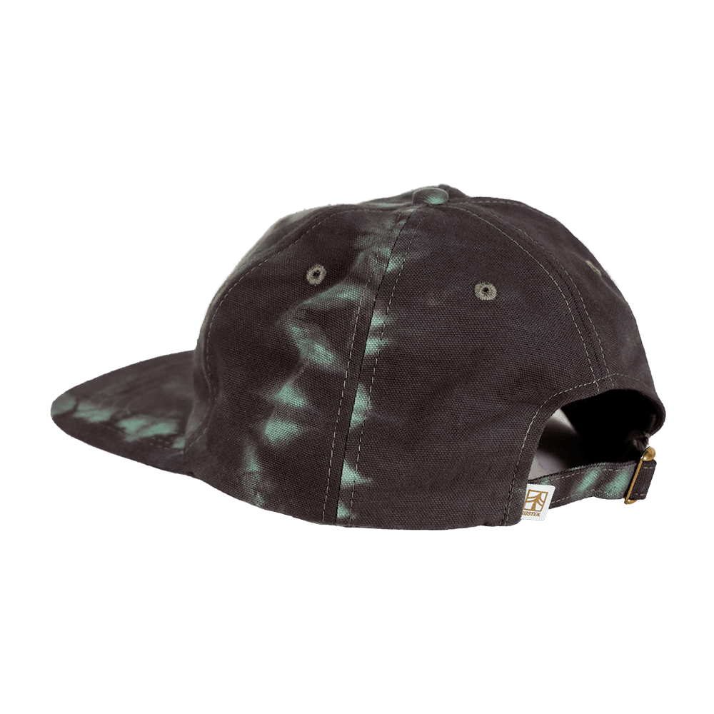 Leave No Trace Shibori Strapback | Green/Black