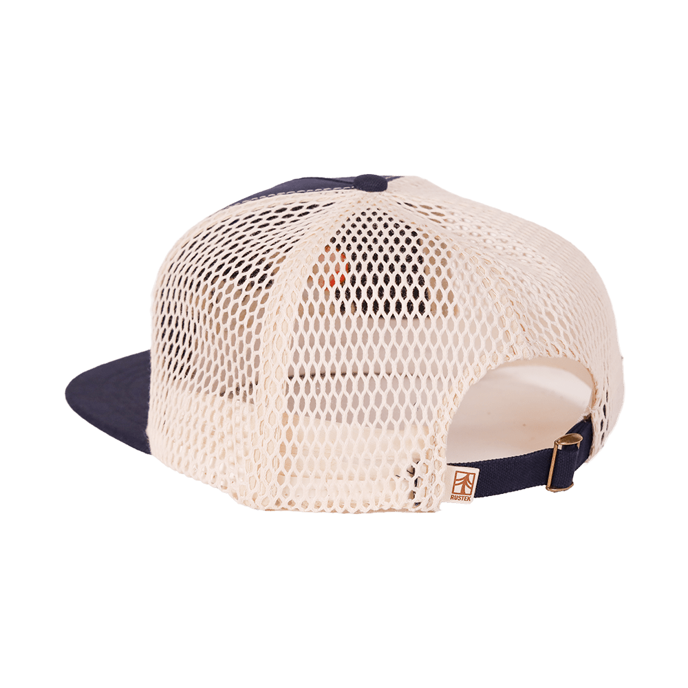 Long Haul 100% Organic Cotton Trucker Cap | Navy