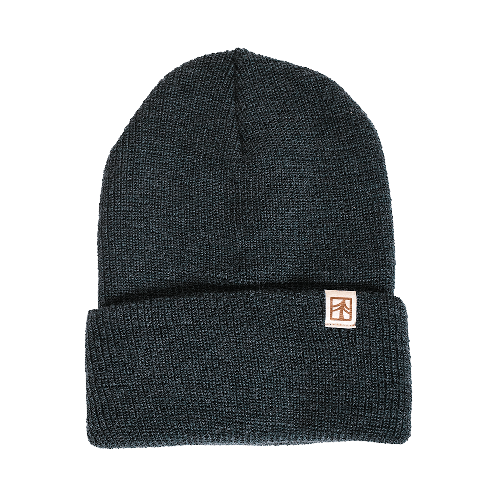 Rustek 100% Merino Wool Watch Cap | Charcoal