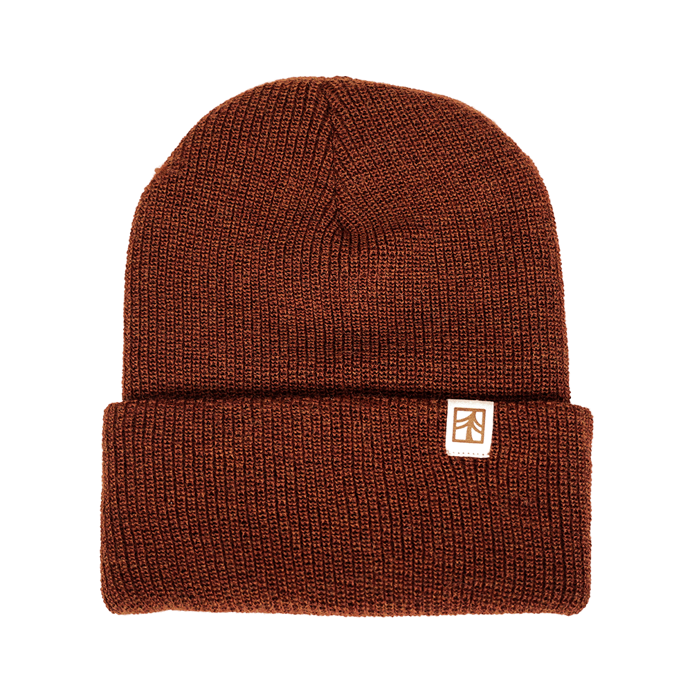 Rustek 100% Merino Wool Watch Cap | Copper