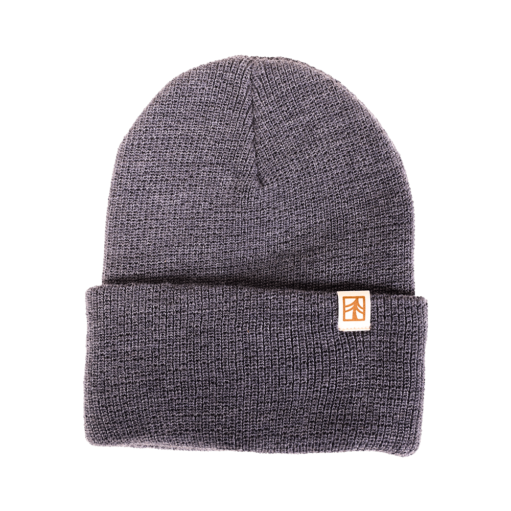 Rustek 100% Merino Wool Watch Cap | Gray