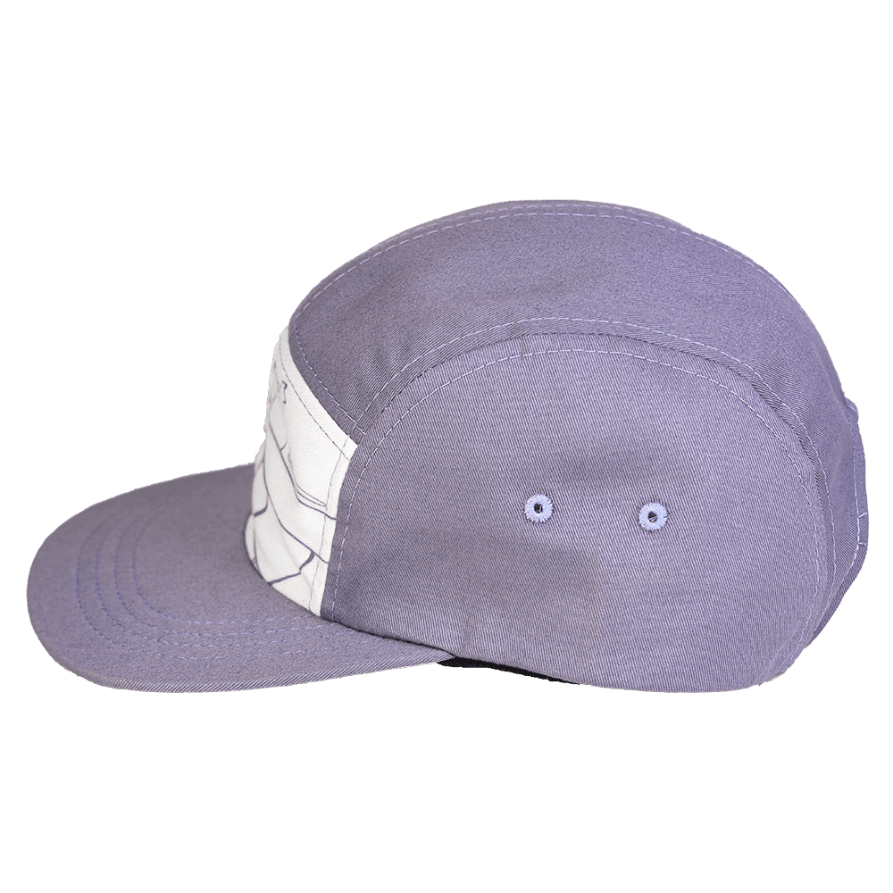 Oswald EcoPrint Cotton Twill Camp Cap