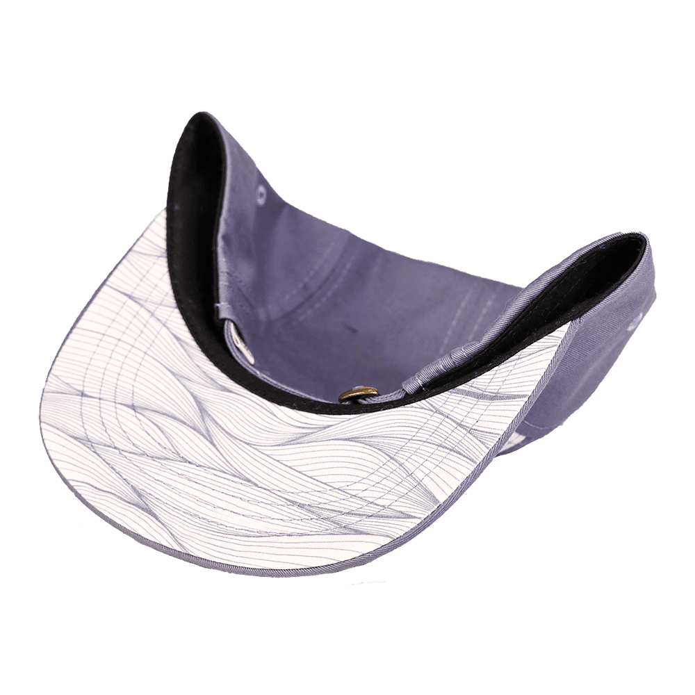 Oswald EcoPrint Cotton Twill Camp Cap