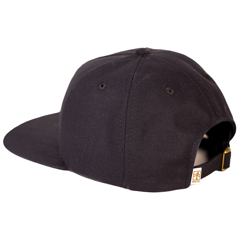 Leave No Trace 100% Organic Cotton Strapback | Black