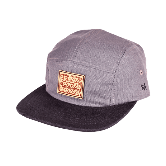 Going Left Hemp Camp Cap | Gray