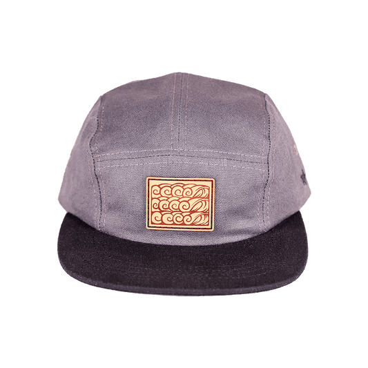 Going Left Hemp Camp Cap | Gray