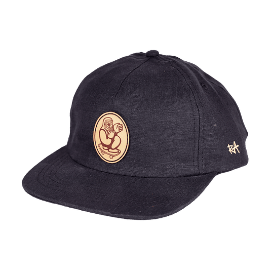 Cruisin' 100% Hemp Strapback | Black