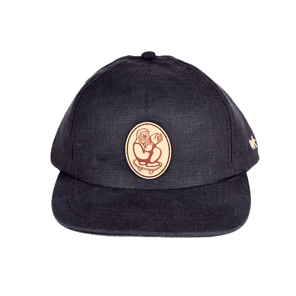 Cruisin' 100% Hemp Strapback | Black