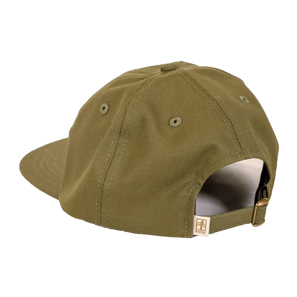 Rustek 100% Organic Cotton Dad Hat | Olive
