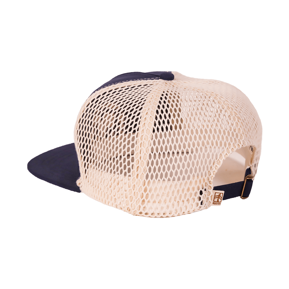 Rustek Farms 100% Organic Cotton Trucker Cap | Navy