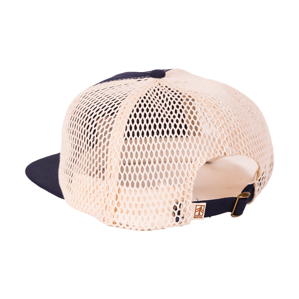 Rustek 100% Organic Cotton Trucker Cap | Navy
