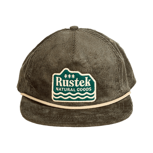 Banks Hemp Corduroy Strapback | Green