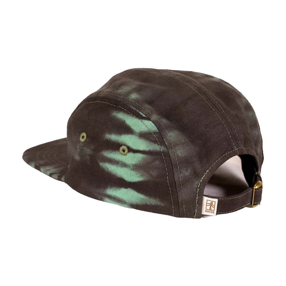 Rustek Shibori Camp Cap | Green/Black