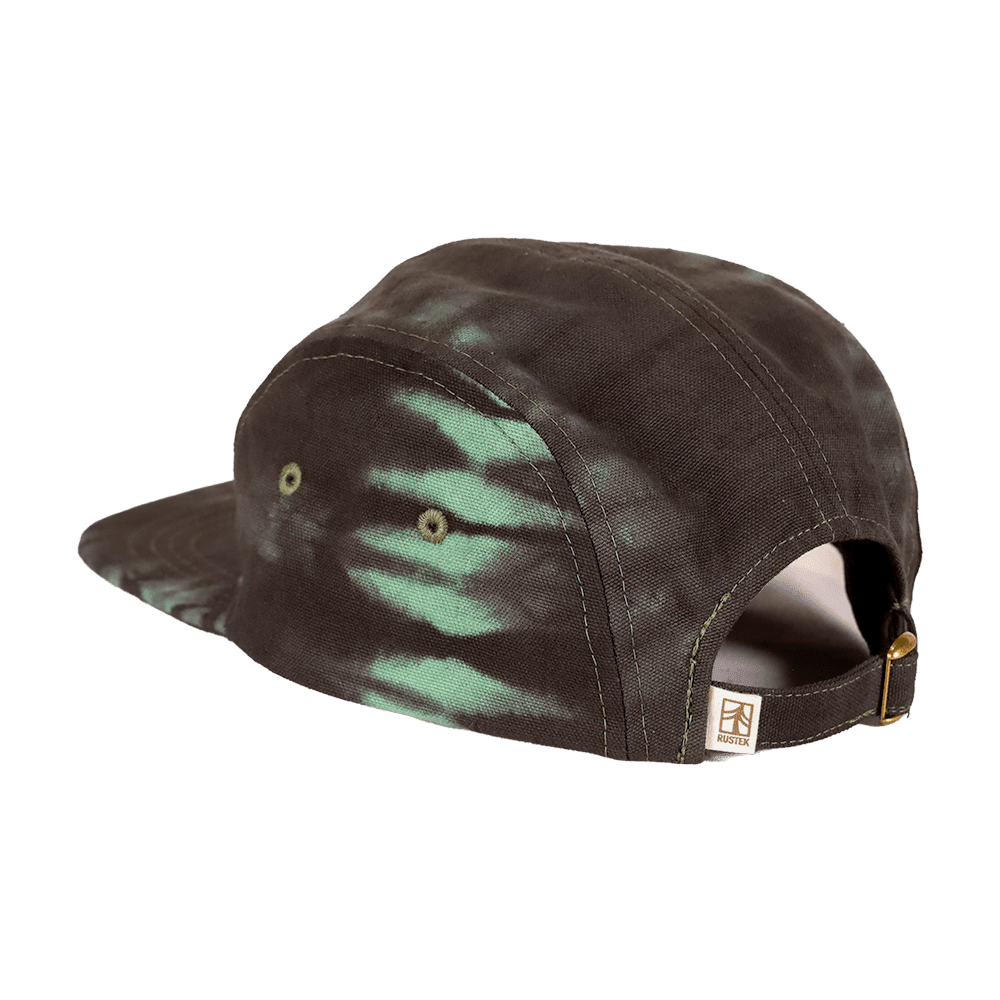 Rustek Shibori Camp Cap | Green/Black
