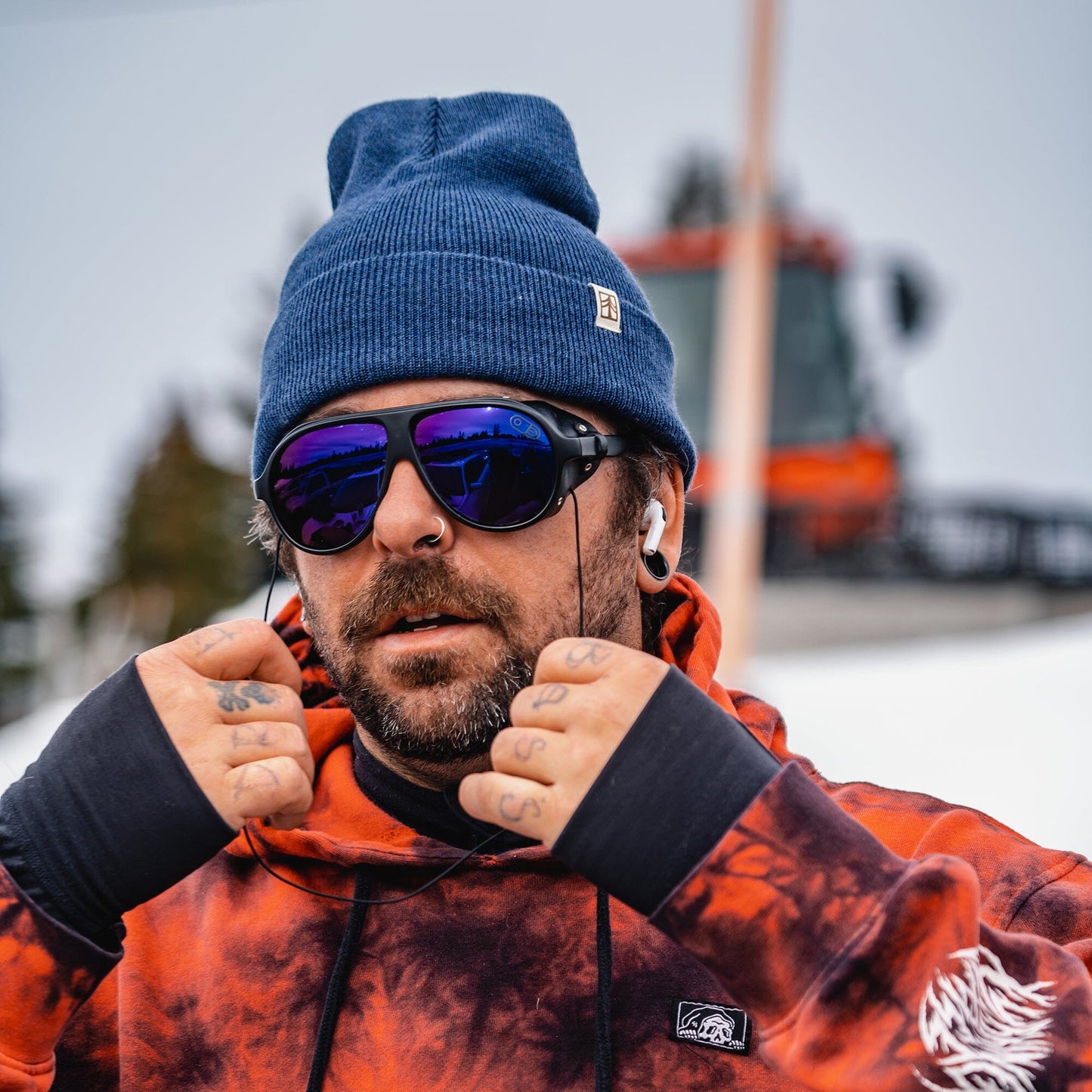 Rustek 100% Merino Wool Watch Cap | Blue