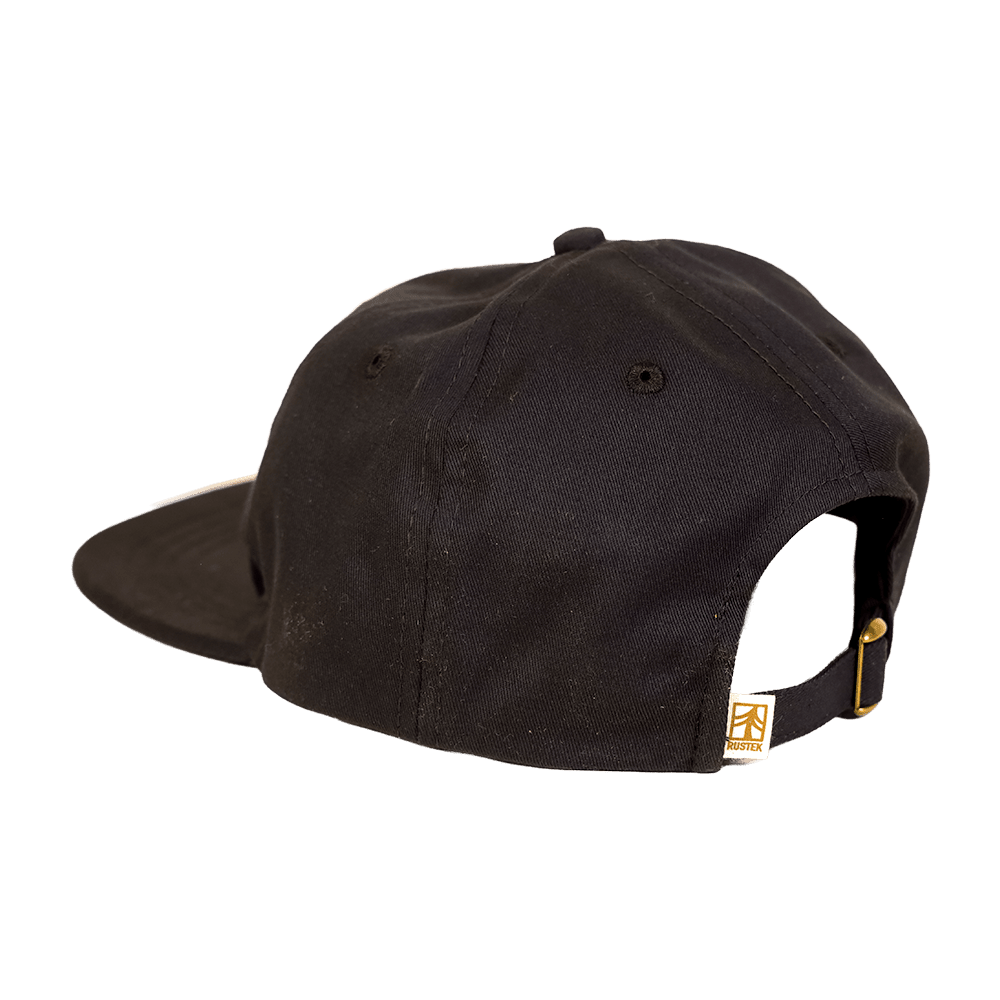 Rustek 100% Organic Cotton Dad Hat | Black