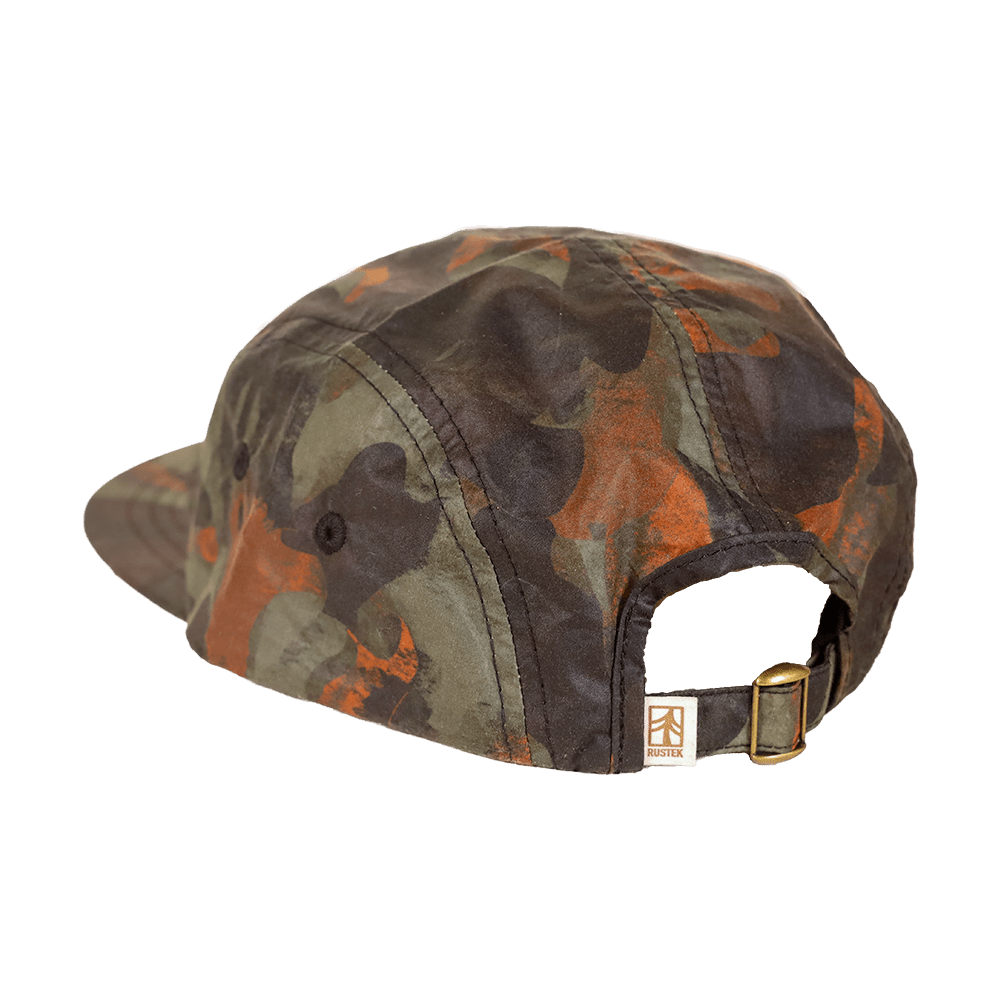 Rustek DryTek Waxed Canvas Camp Cap | Kelp Camo