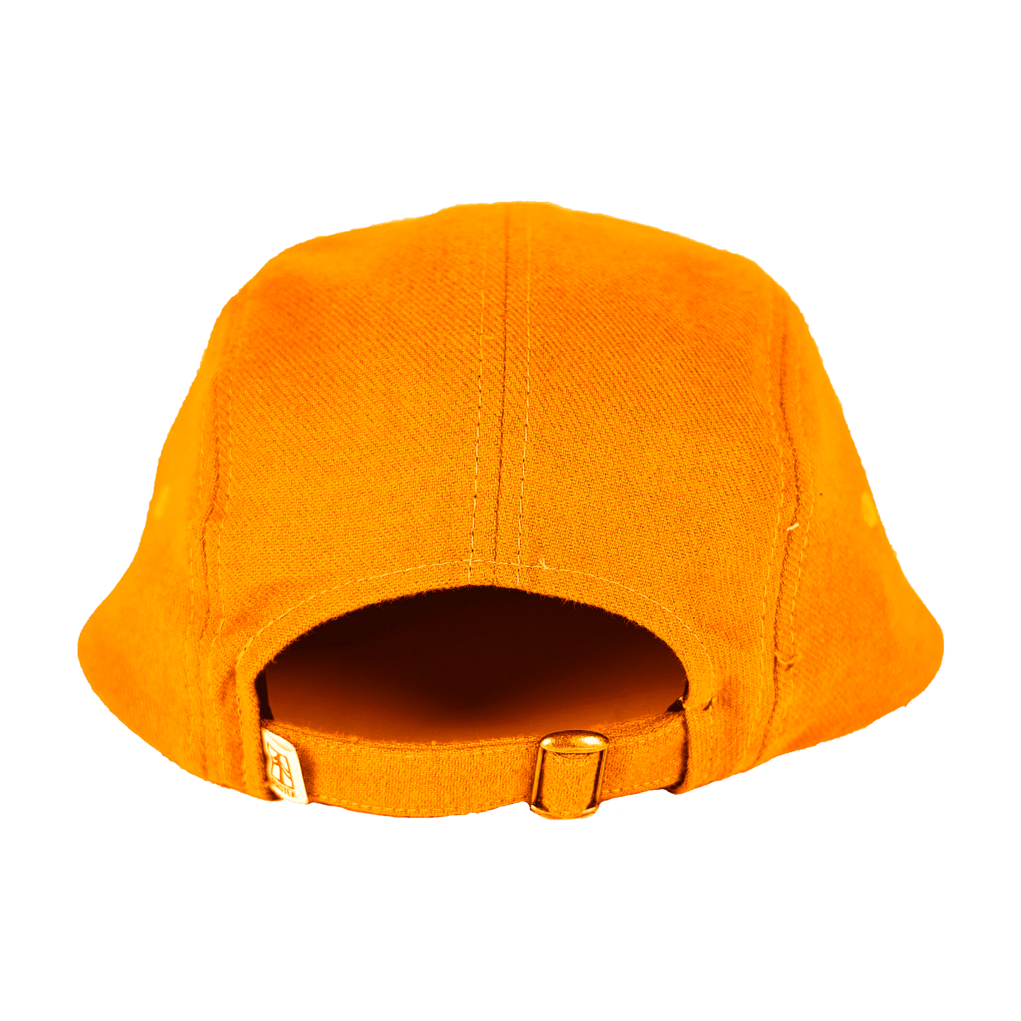 Canby Brushed Cotton Camp Cap | Orange