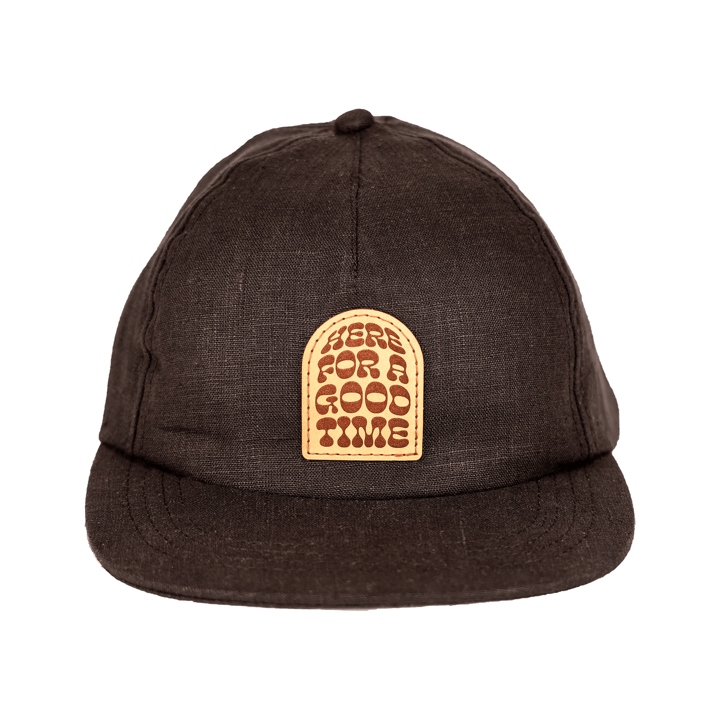 Good Times 100% Hemp Strapback | Black