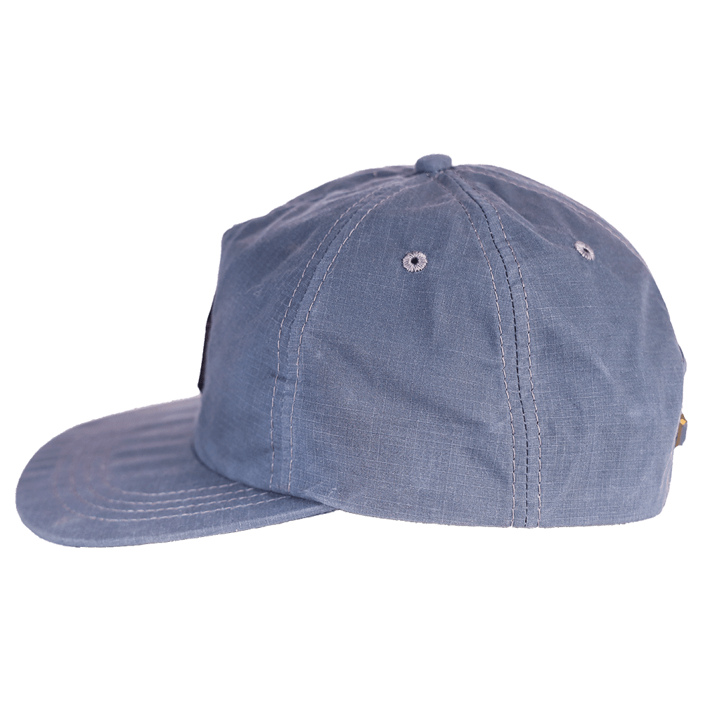 North Coast DryTek Waxed Ripstop Strapback | Blue