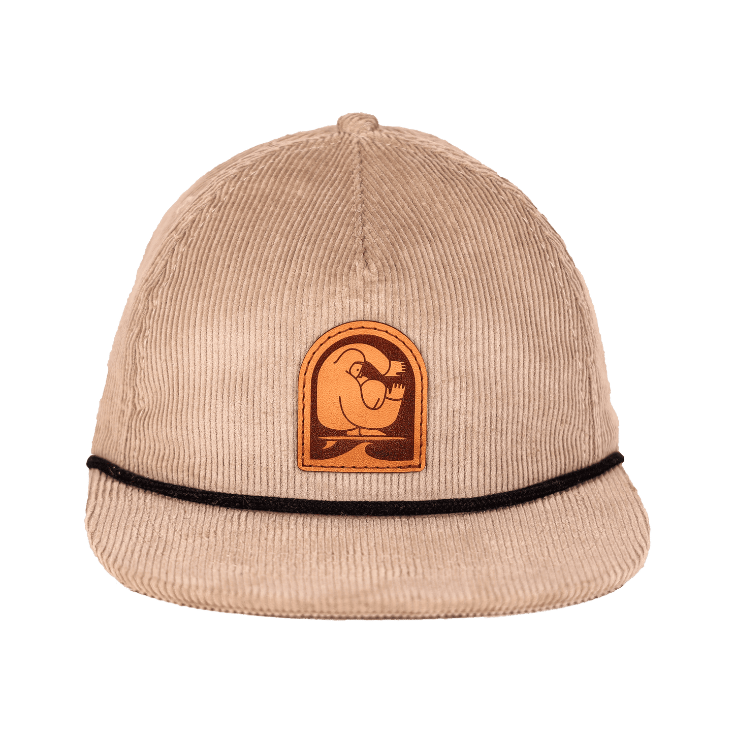 Seaside Hemp Corduroy Strapback | Beige