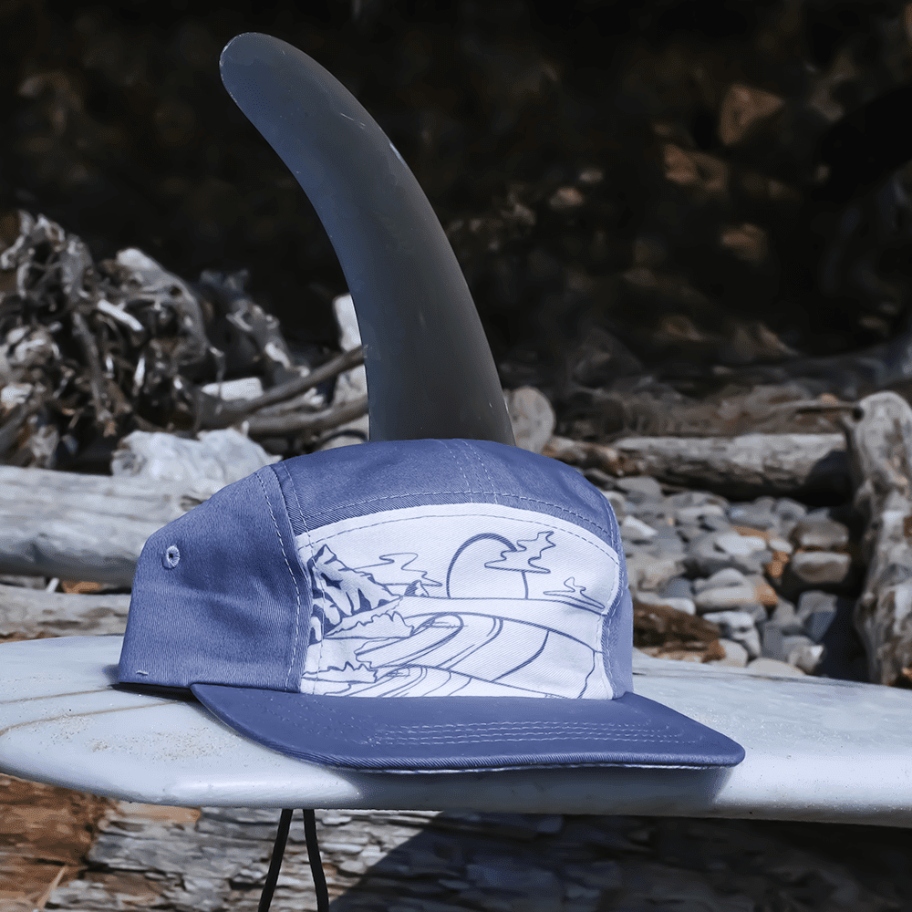 Oswald EcoPrint Cotton Twill Camp Cap