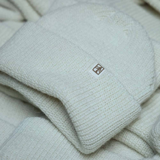 Rustek Alpaca Beanie | Natural
