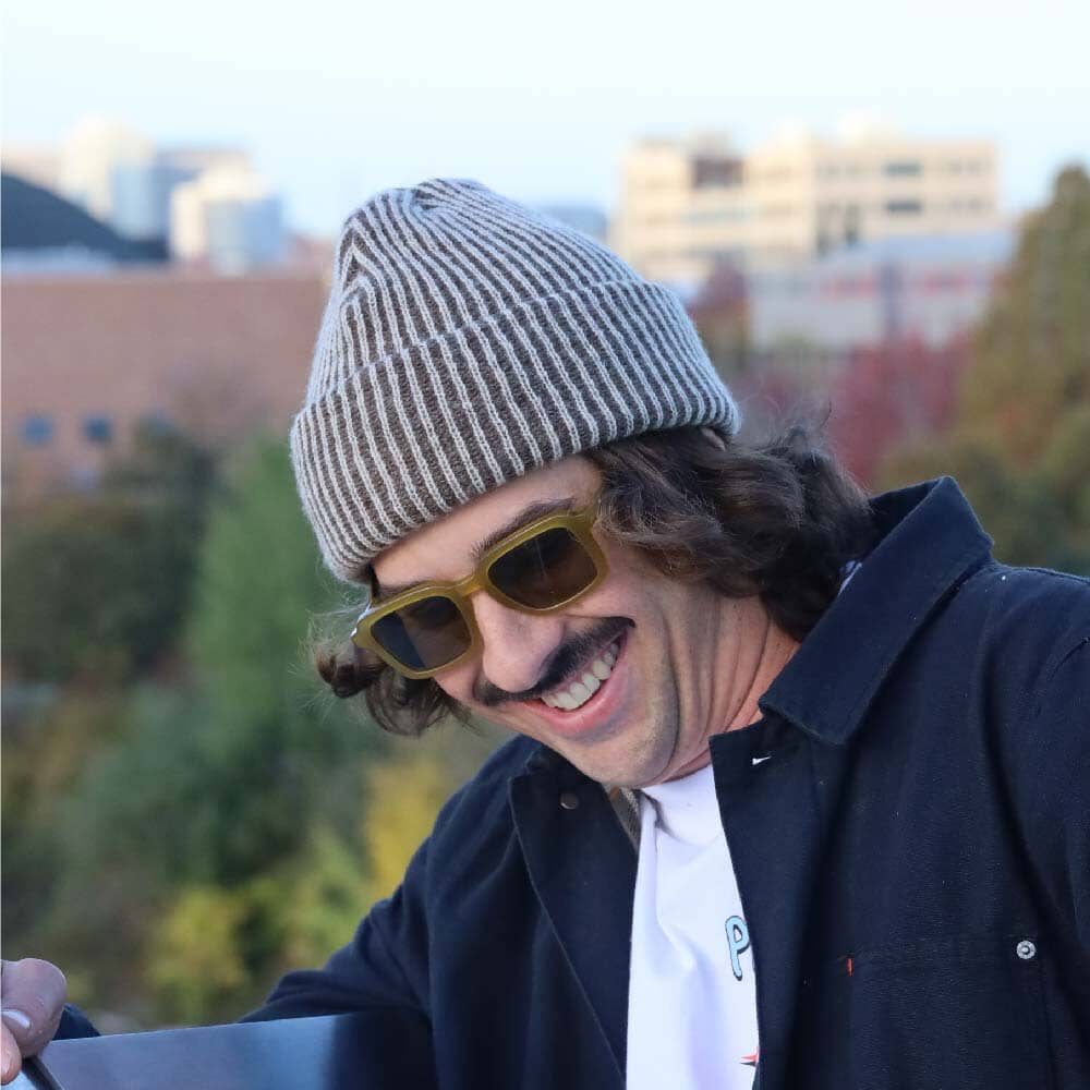 Rustek Alpaca Stripe Beanie