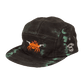 Crabby Defend the Deep Shibori Camp Cap | Green/Black