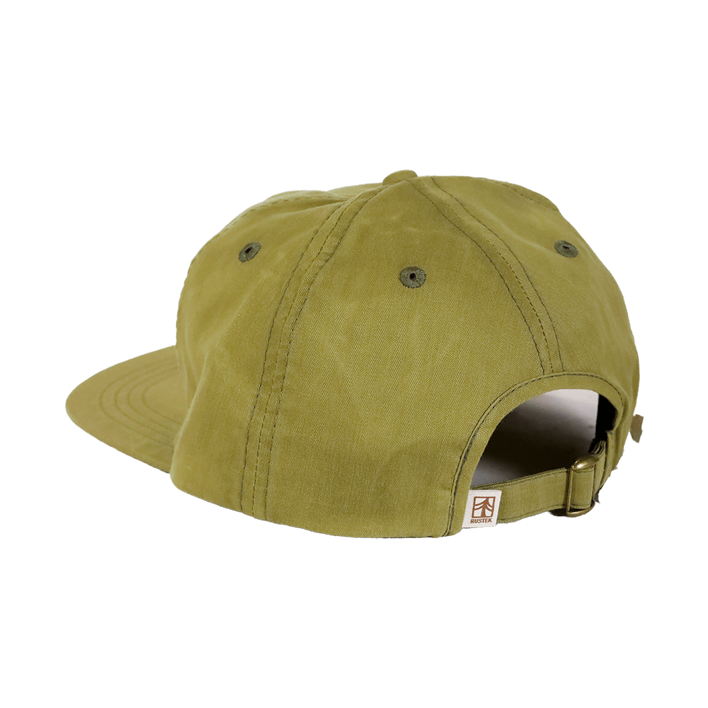 Defend the Deep DryTek Waxed Herringbone Strapback | Seaweed