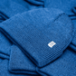Rustek 100% Merino Wool Watch Cap | Ocean/Navy Stripe