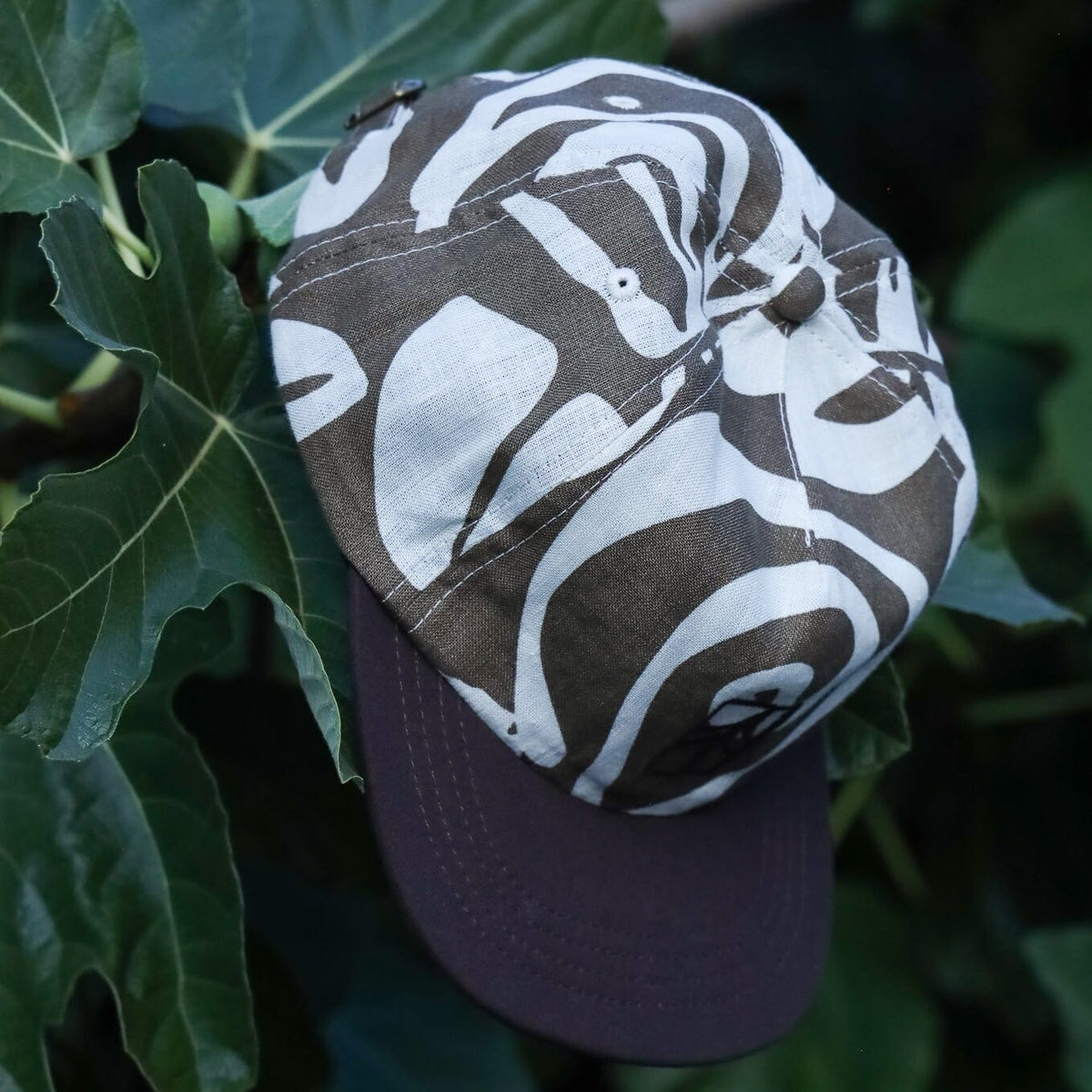 Rustek DeadStock 001 | Agave Floral Italian Linen Blend