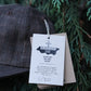 Rustek DeadStock 006 | Brown Linen Melange
