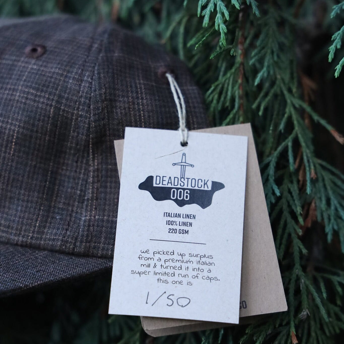 Rustek DeadStock 006 | Brown Linen Melange