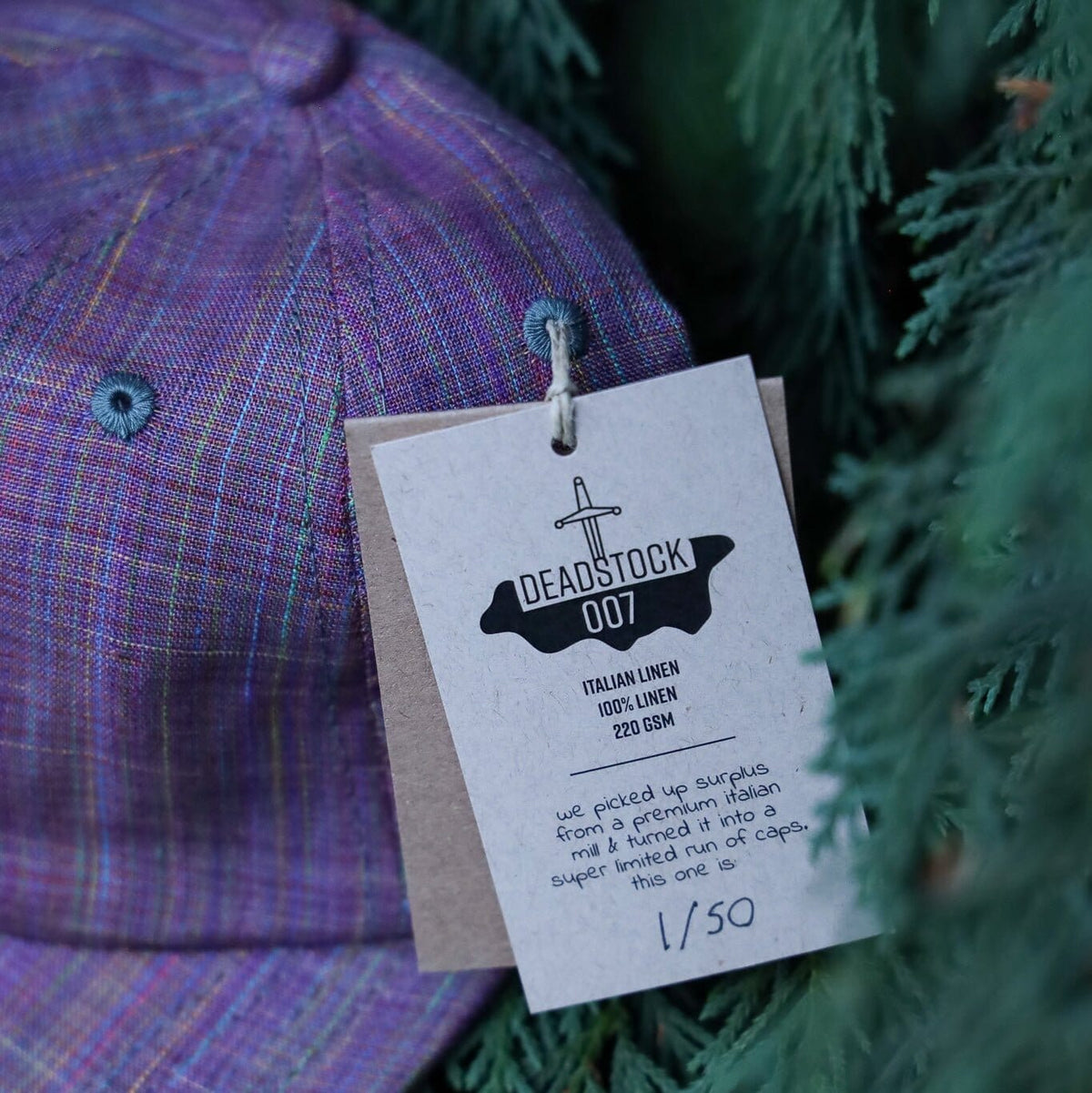Rustek DeadStock 007 | Rainbow Linen Melange
