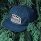 Rustek Natural Goods 100% Wool Loden Strapback | Slate