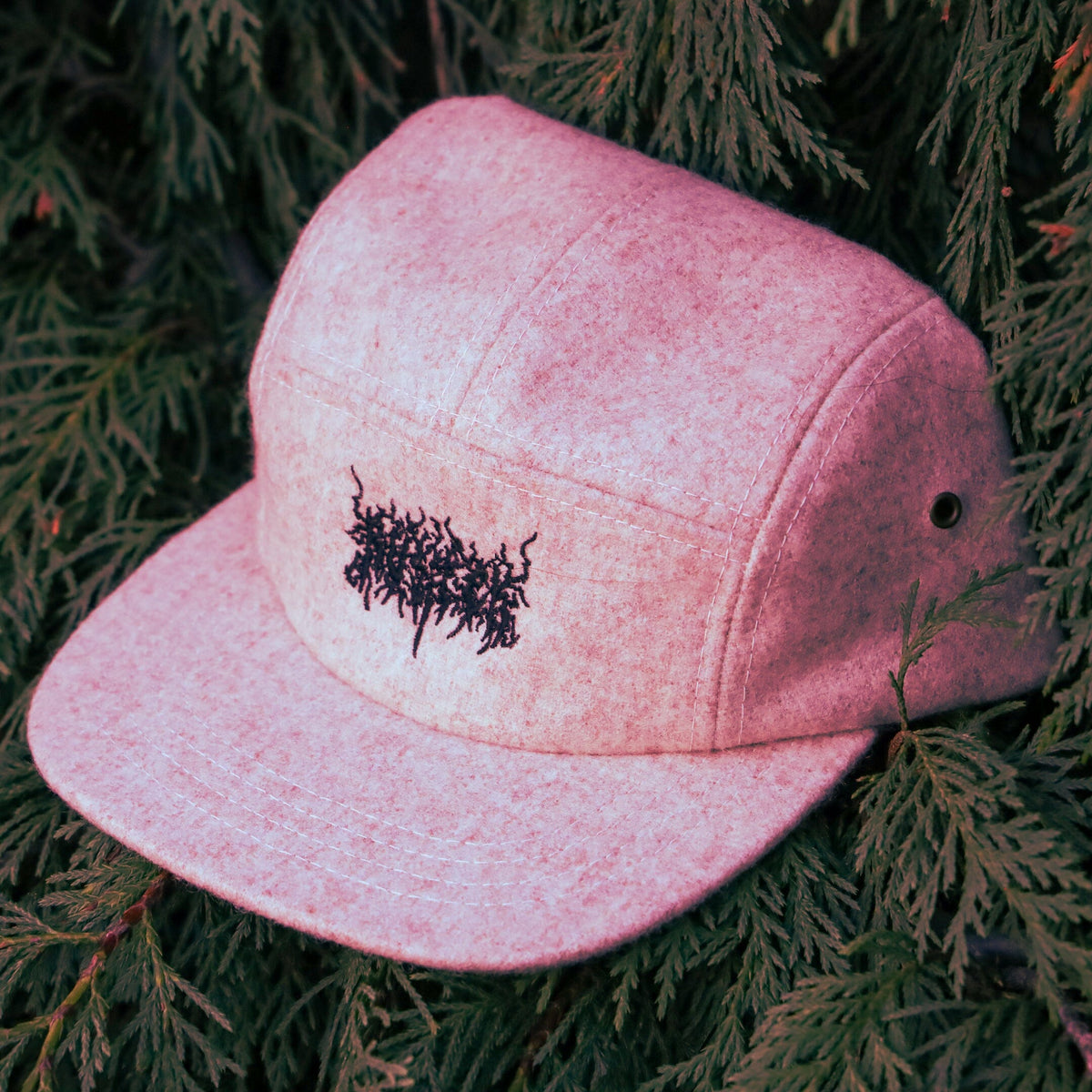 Rustek Heavy Metal 100% Wool Loden Camp Cap | Oatmeal