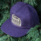 Rustek Natural Goods 100% Wool Loden Strapback | Mulberry