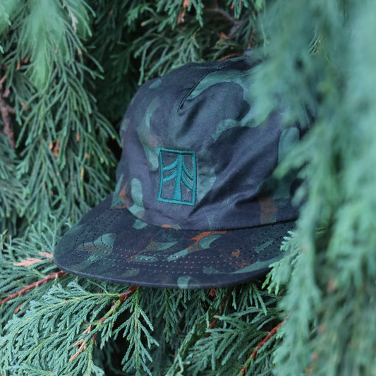 Rustek DryTek Waxed Canvas Strapback | Kelp Camo