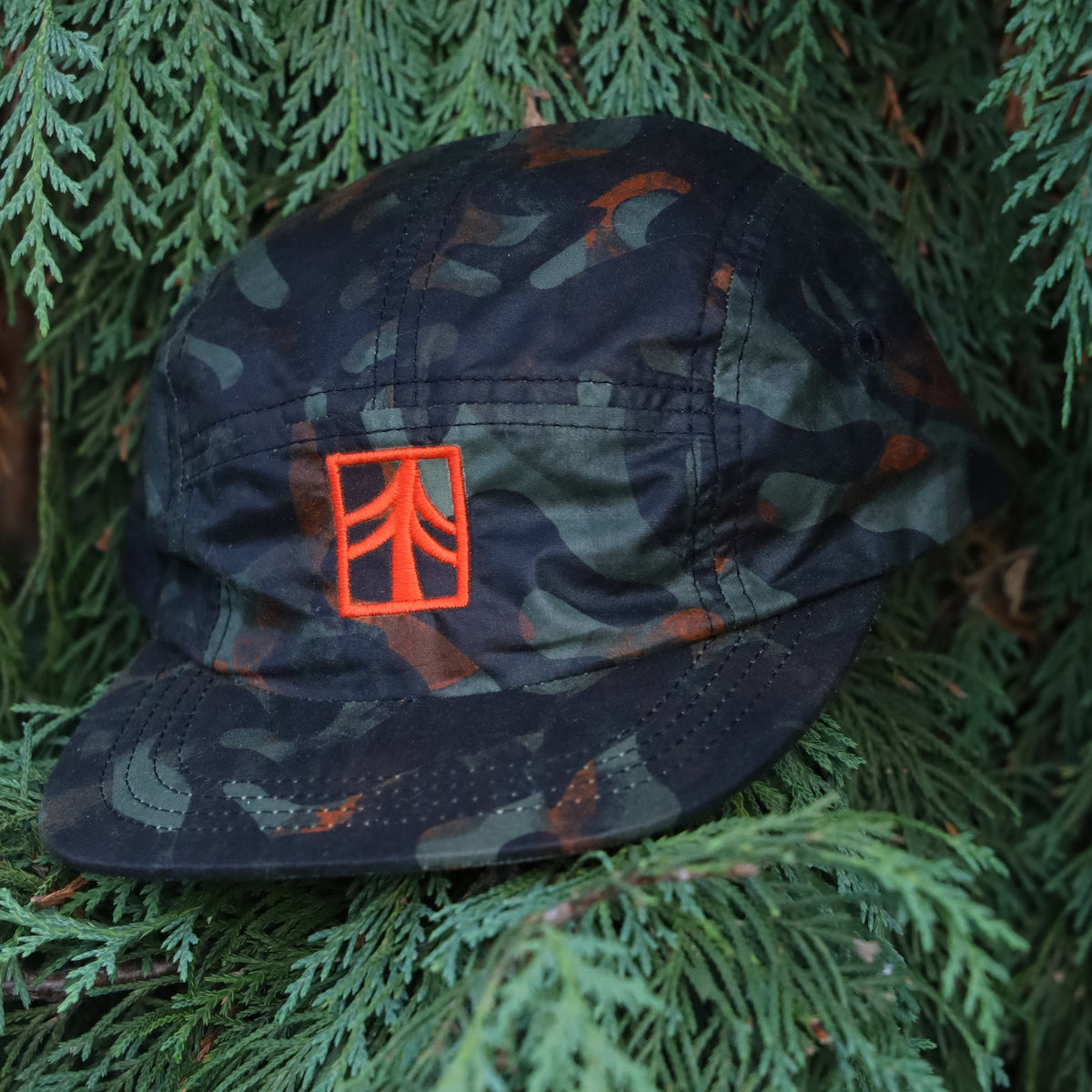 Rustek DryTek Waxed Canvas Camp Cap | Kelp Camo