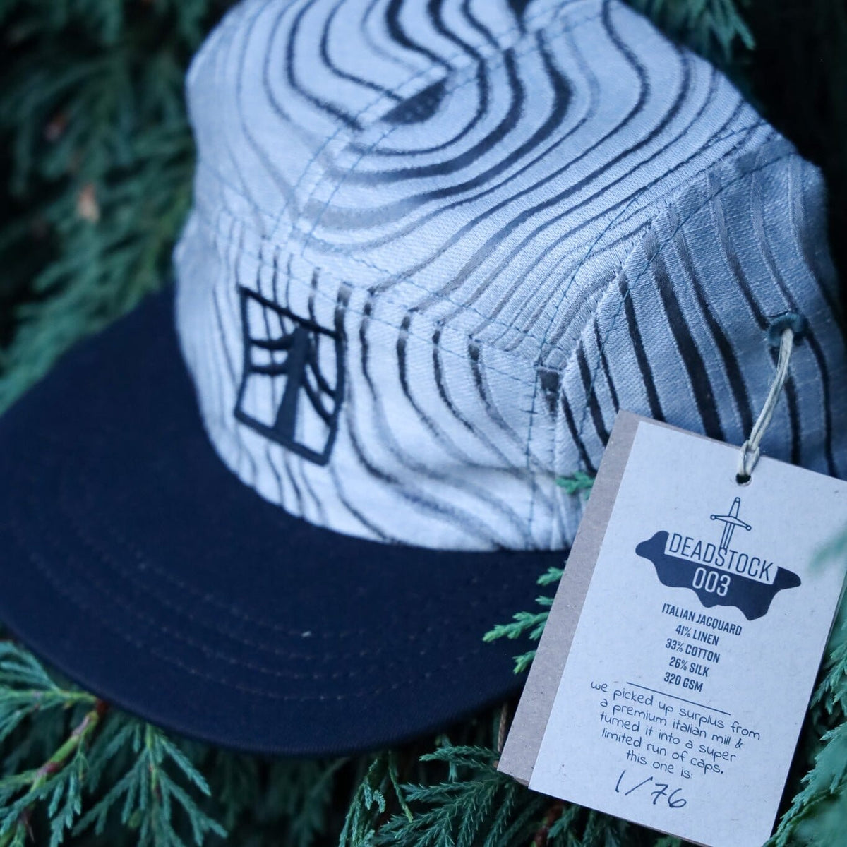 Rustek DeadStock 003 | Opal Italian Linen/Silk Jacquard