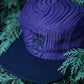 Rustek DeadStock 002 | Purple Italian Linen/Silk Jacquard